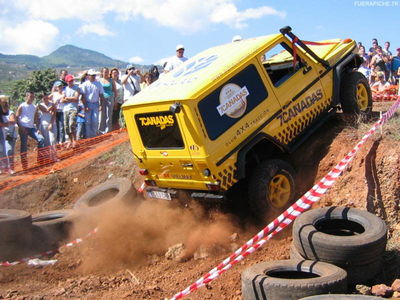 Mercedes G trial 4x4