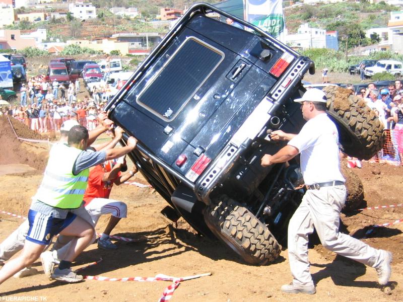 Mercedes G trial 4x4