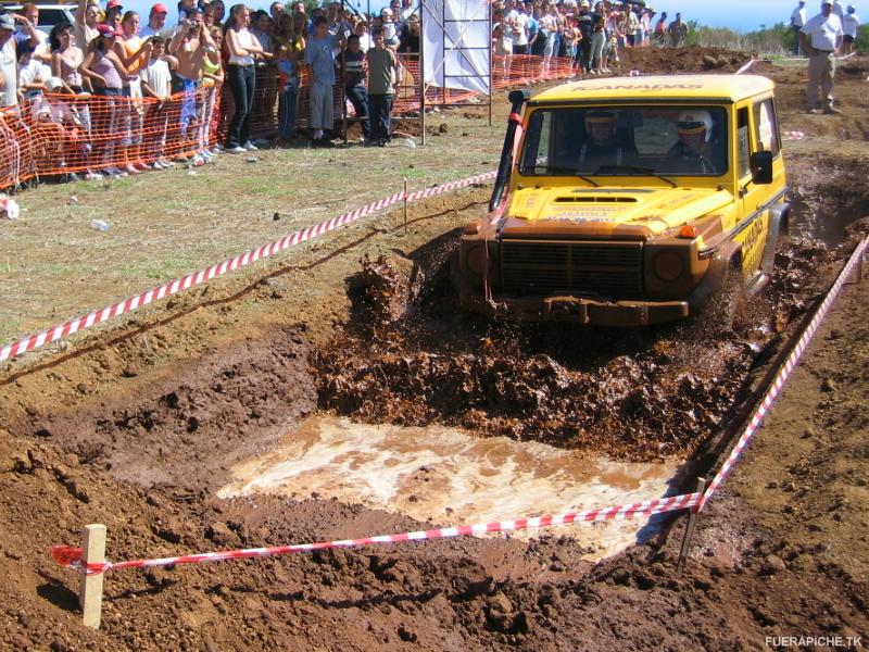 Mercedes G trial 4x4