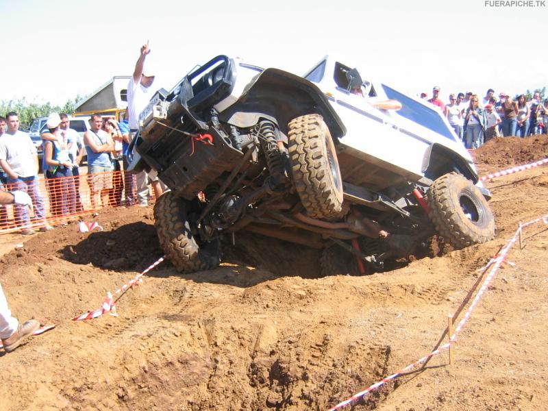 Mercedes G trial 4x4