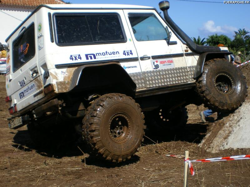 Mercedes G trial 4x4