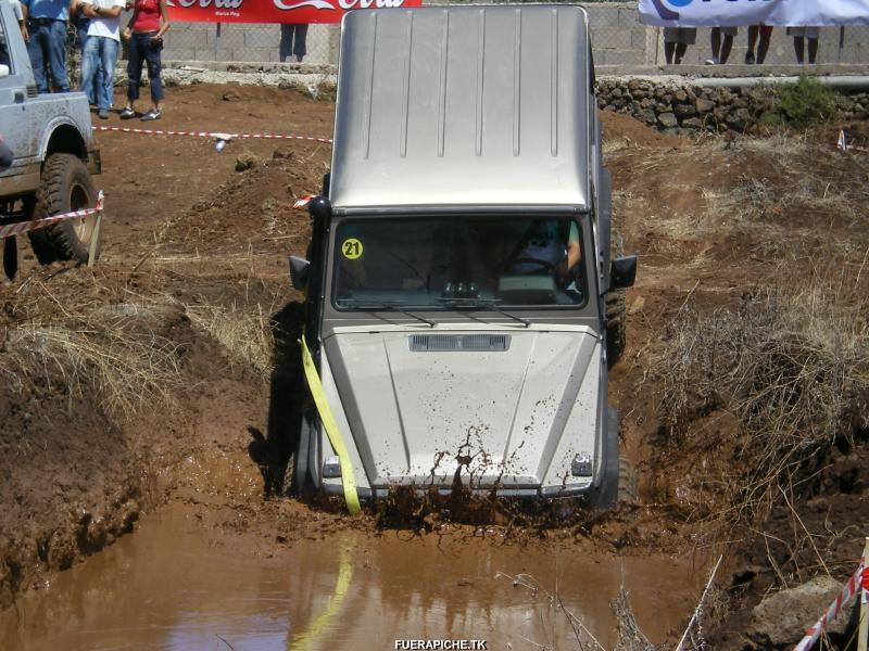 Mercedes G trial 4x4