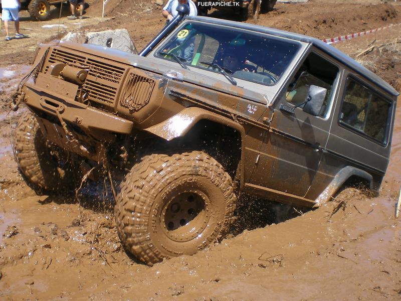 Mercedes G trial 4x4