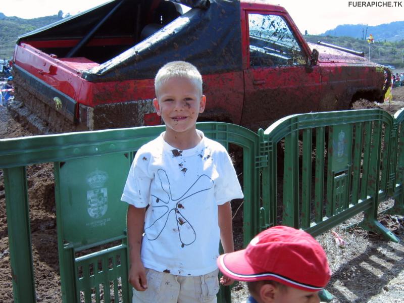 por estar demasiado cerca de la zona del barro 4x4