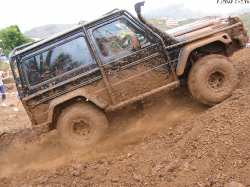 Mercedes G trial 4x4