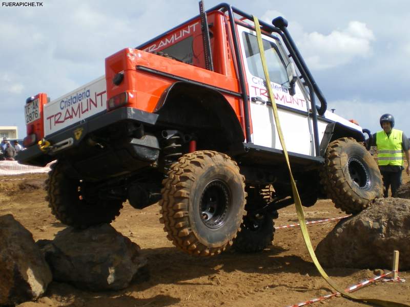 Mercedes G Pick Up trial 4x4