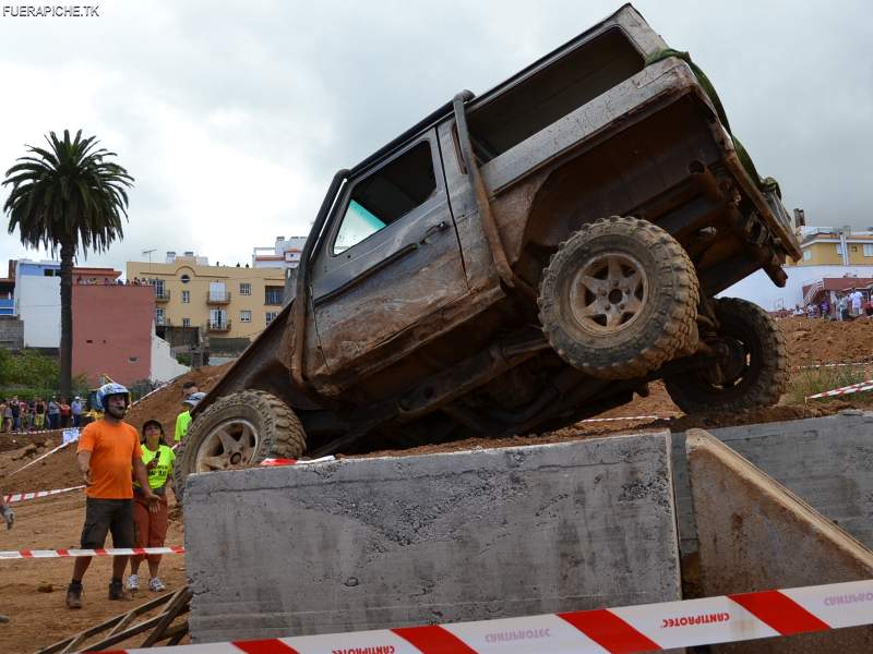 Mercedes G trial 4x4