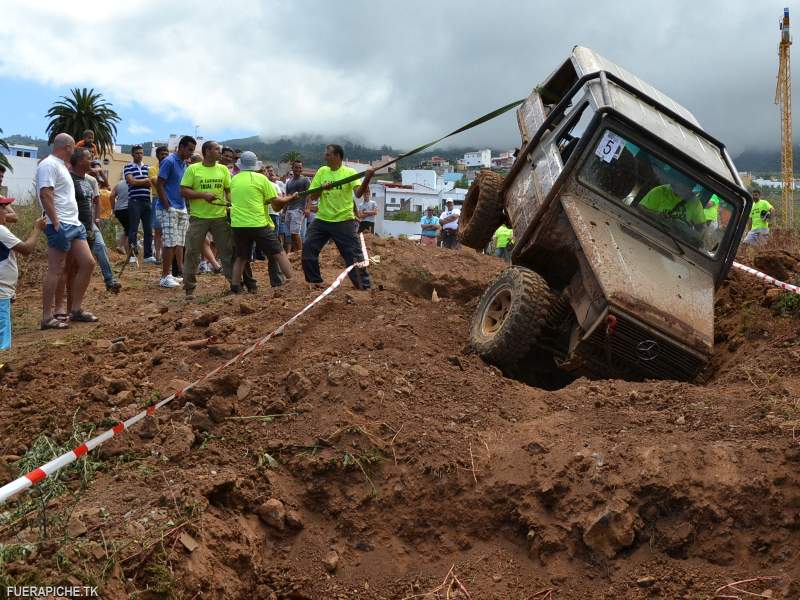Mercedes G trial 4x4