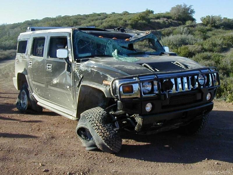 Hummer H2 abduccion extraterrestre